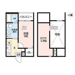 庄内通駅 徒歩5分 2階の物件間取画像